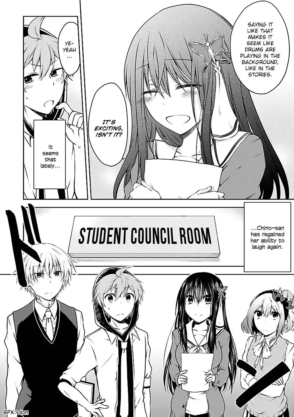 Hensokukei Quadrangle Chapter 8 5